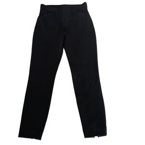 Spanx Black Pull-On Shaping Pants Size M • Smoothing Slim Leg Trousers Sculpting